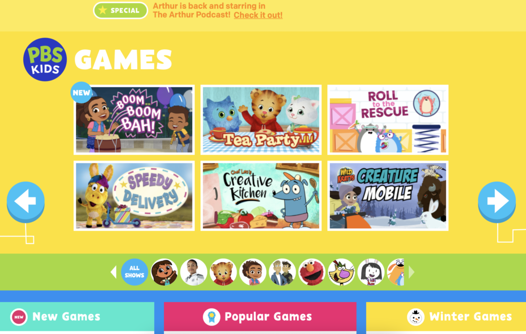 PBSKids Games