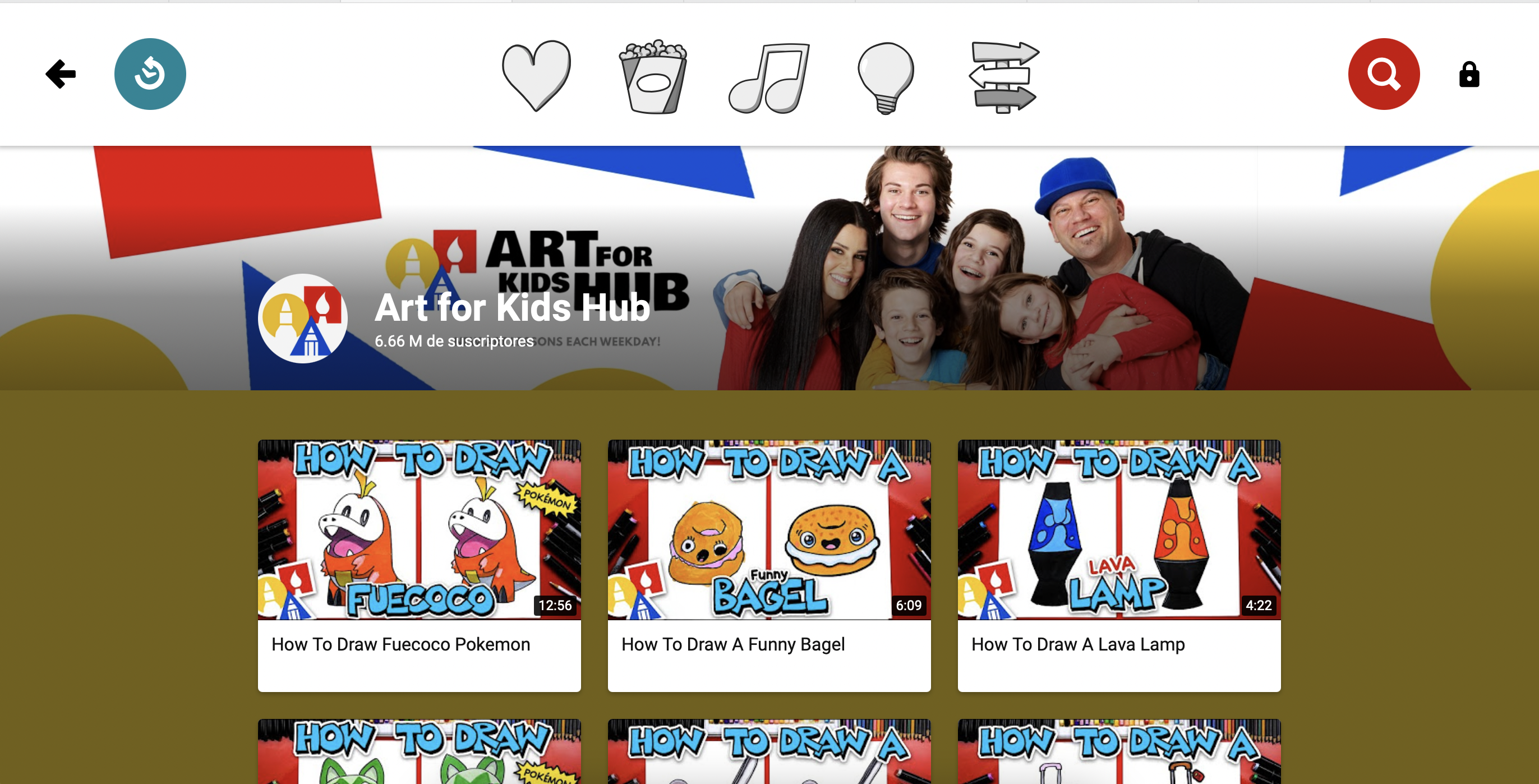 Art For Kids Hub Channel