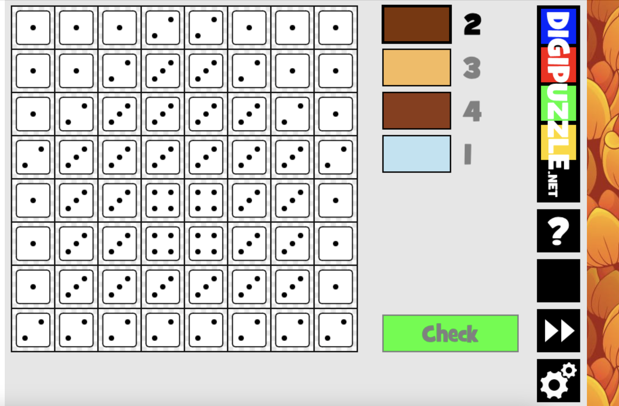 Autumn Counting Mosaics
