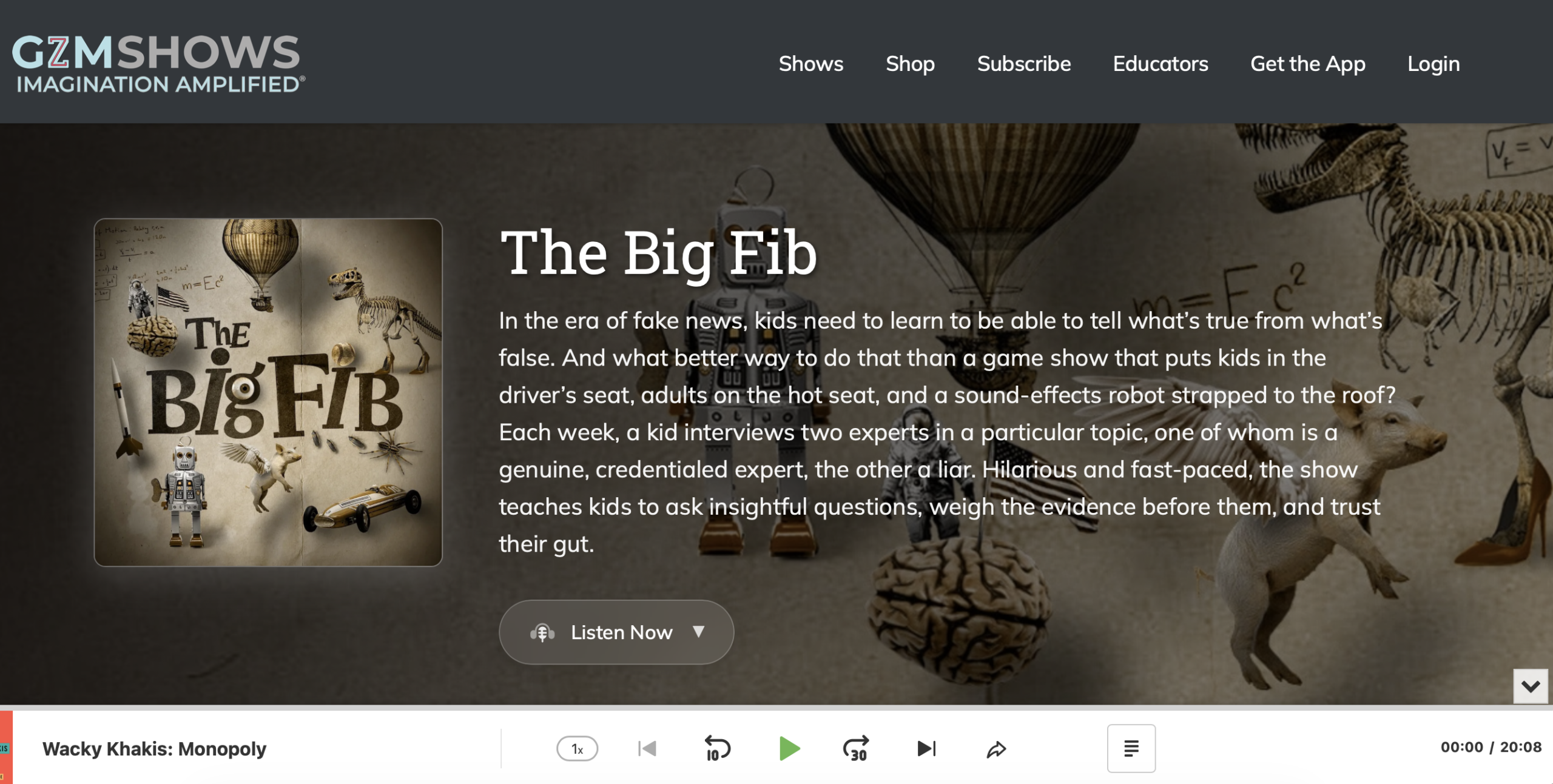The Big Fib podcast