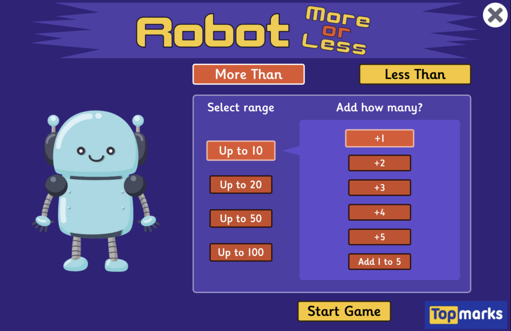 Robot More or Less